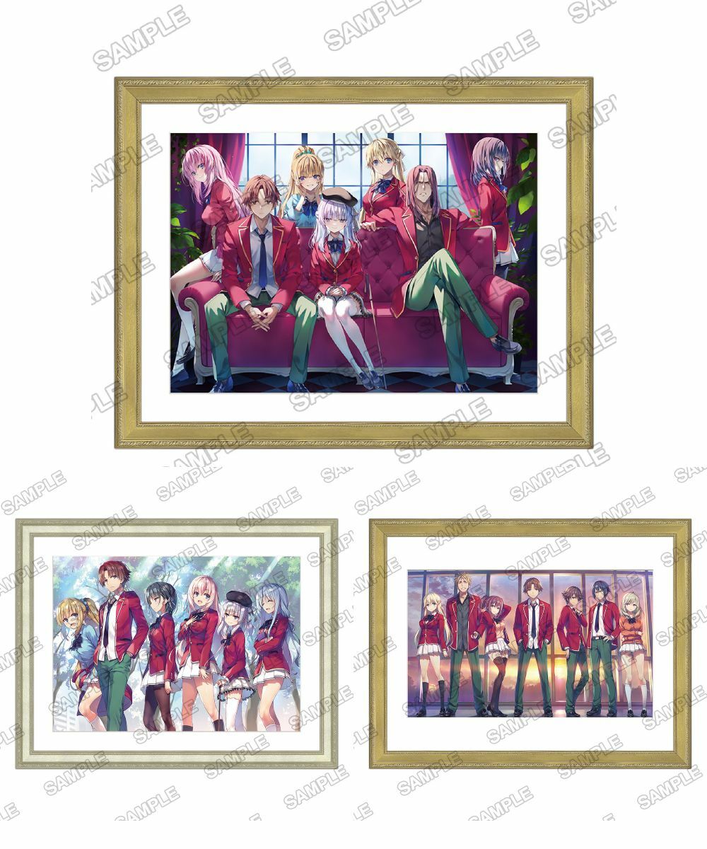 預購-『歡迎來到實力至上主義的教室  Fest 2024』 A3複製原畫（含複製簽名） 系列 【日本進口精品】