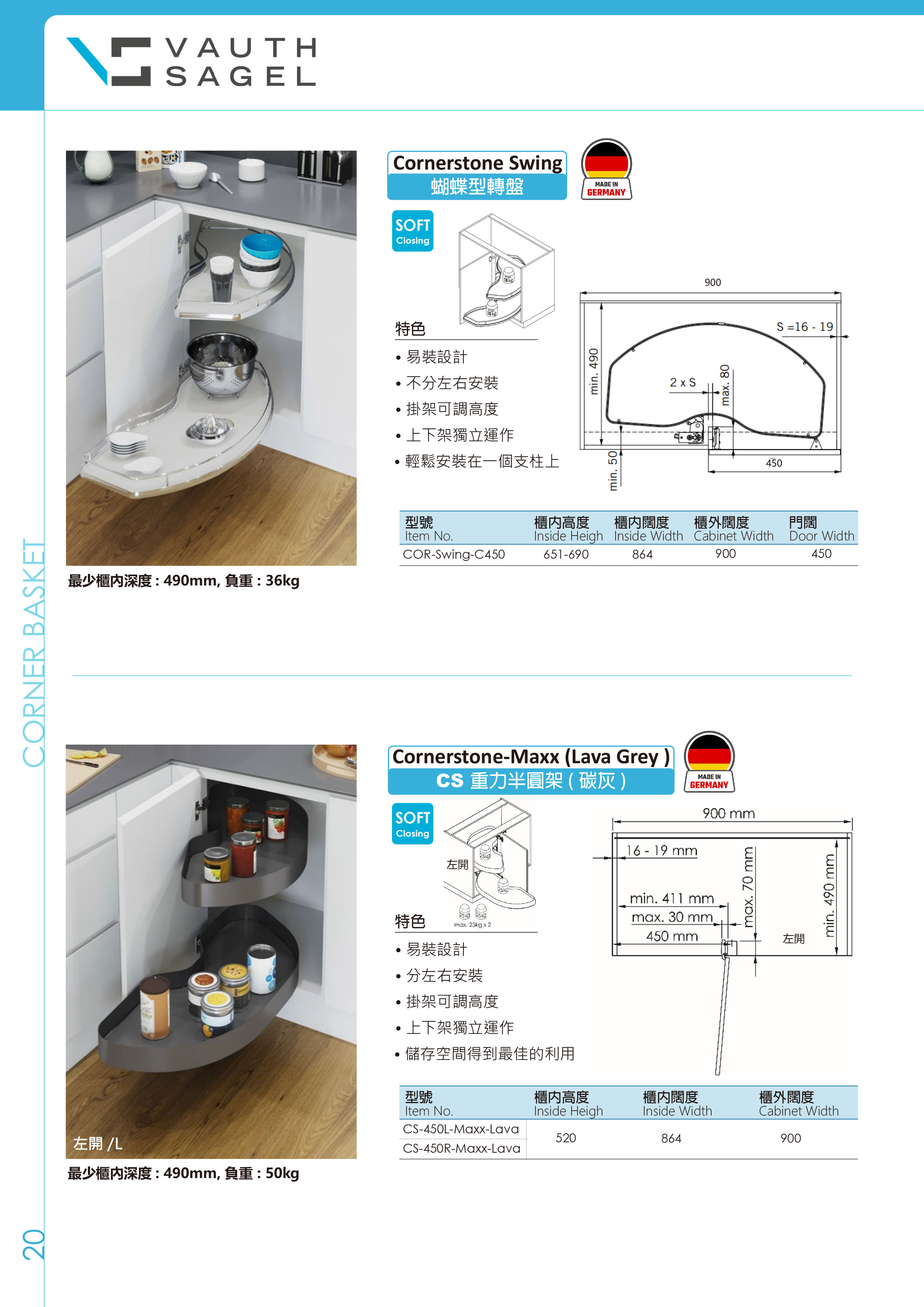 vauth sagel cornerstone 拉籃