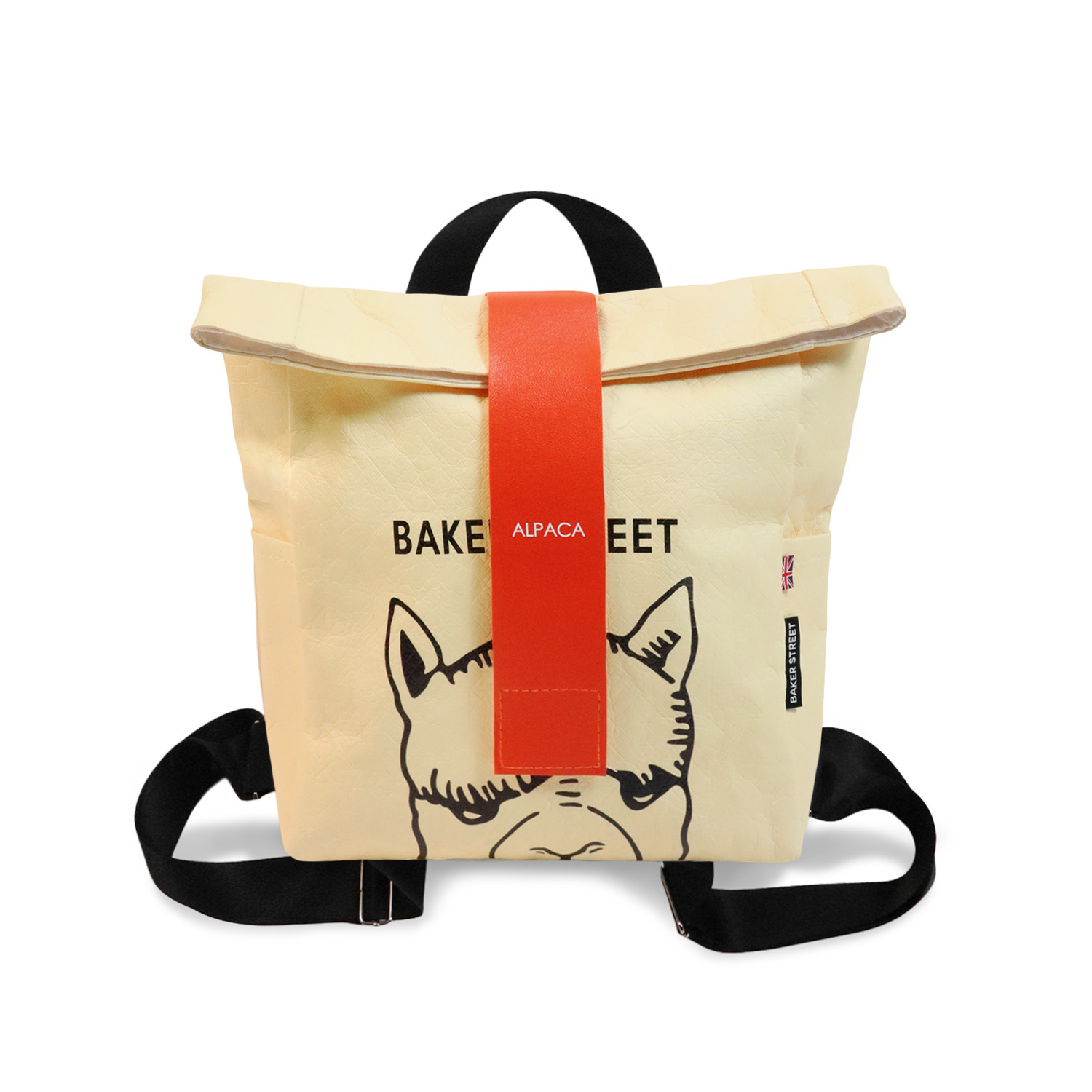 羊駝頭手提後背包