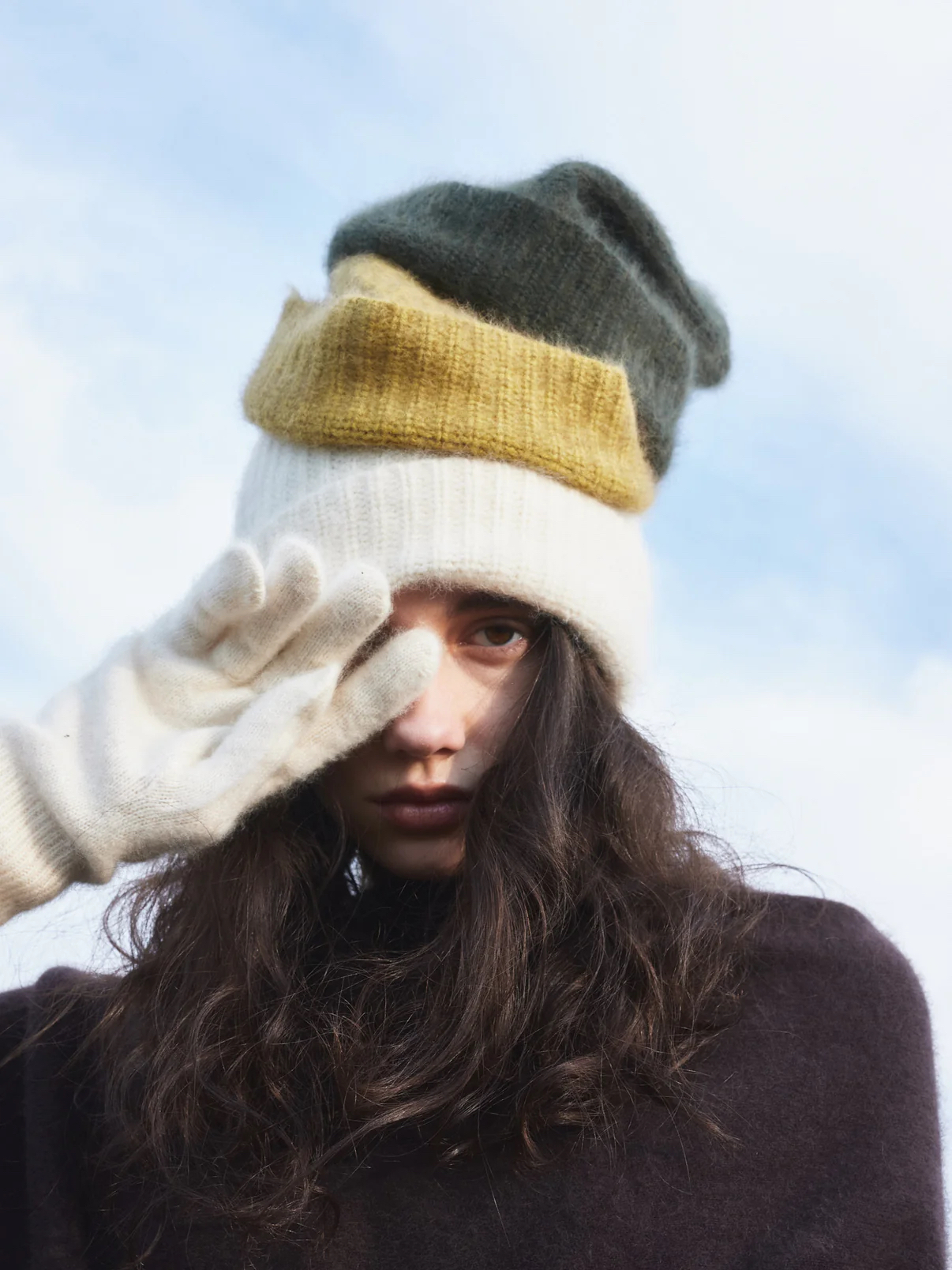 C.T.plage 2024秋冬 混紡輕柔小圓帽