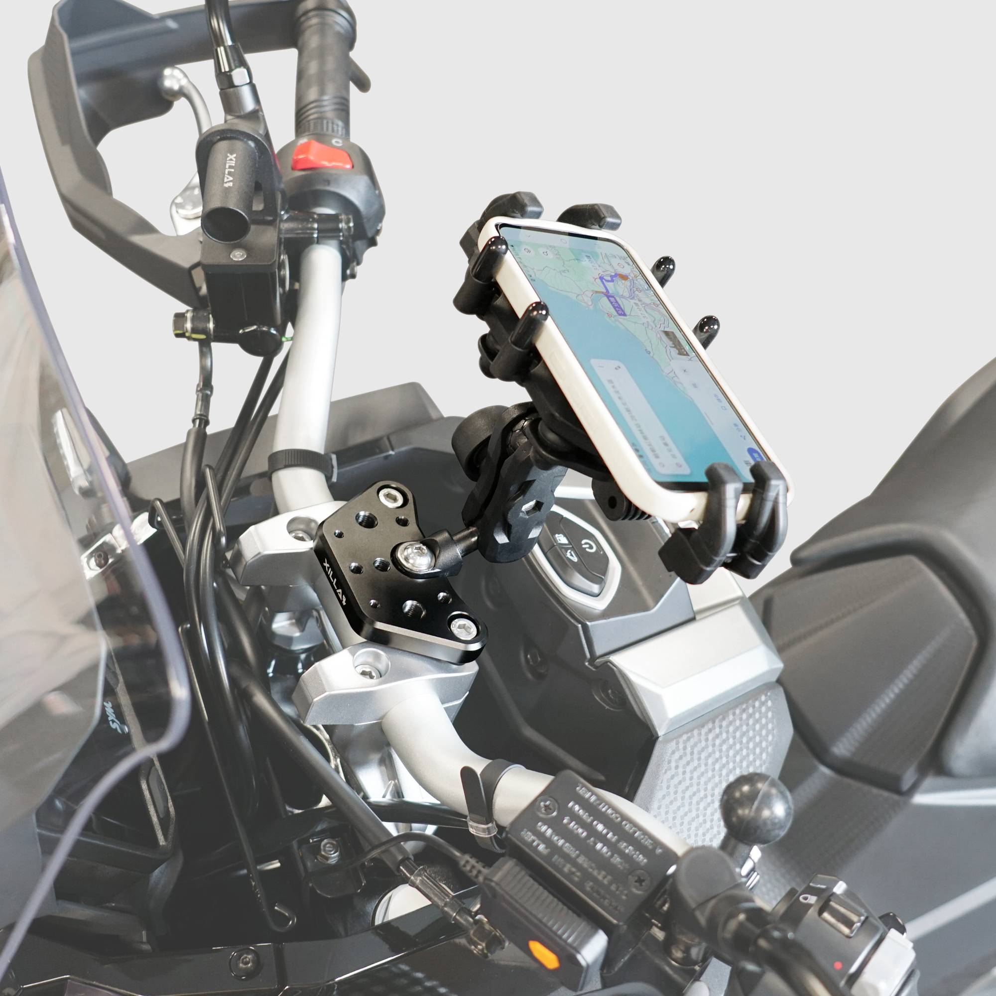 SYM ADXTG 400 劍齒虎｜鋁合金多功能龍頭座