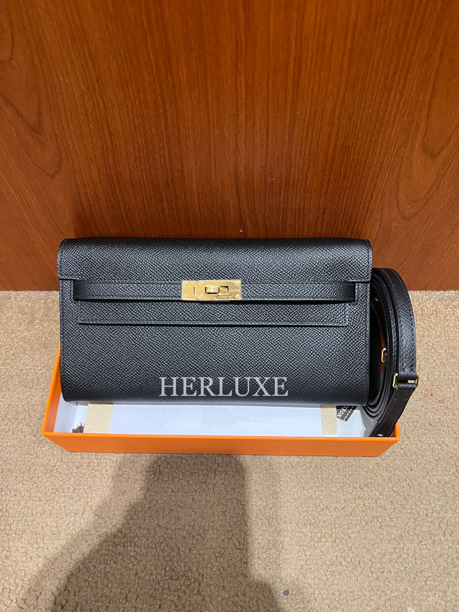 Kelly to go 89 noir cc Epsom k