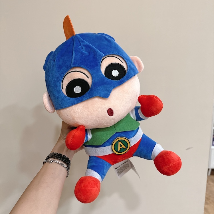 《11268》動感超人蠟筆小新玩偶/12吋