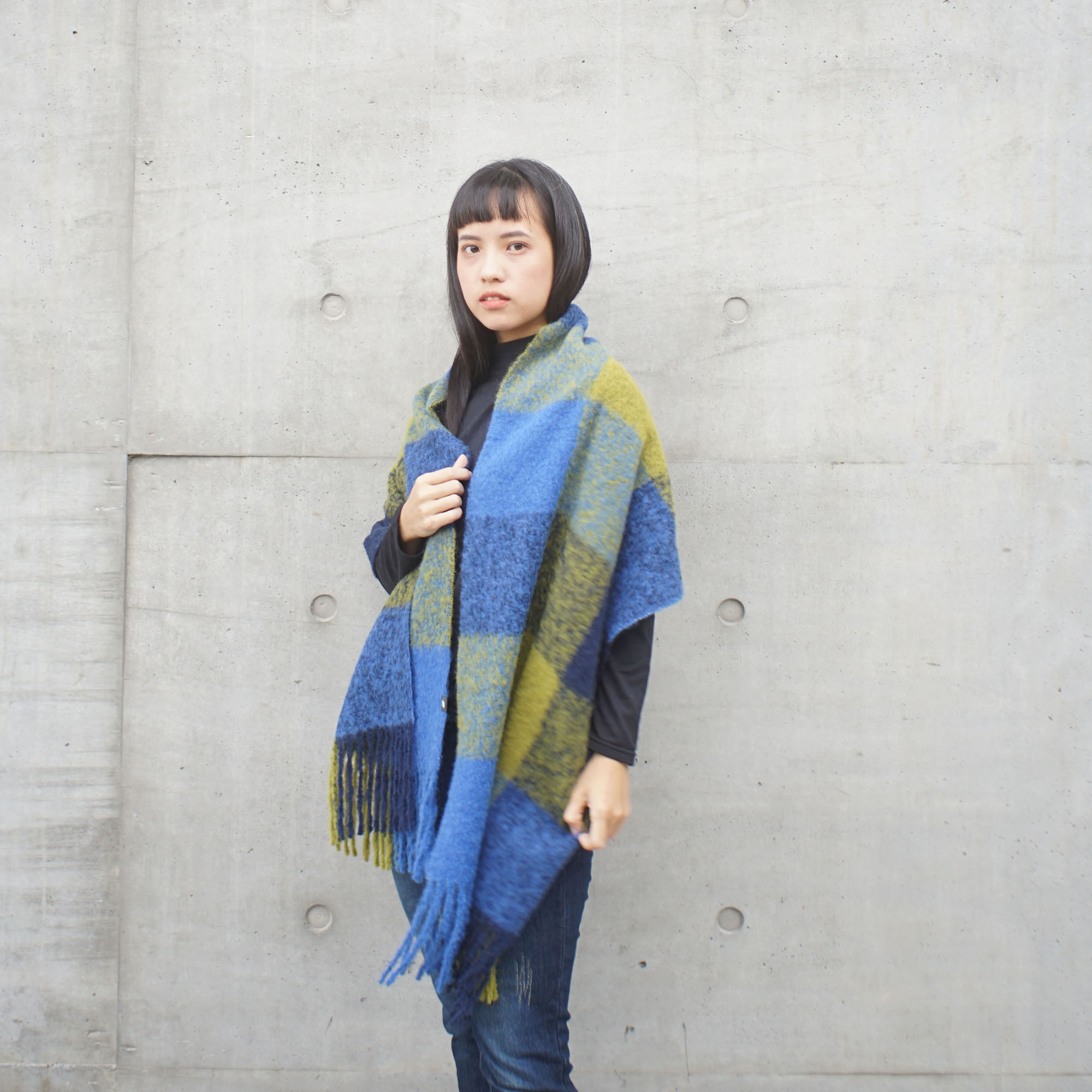 安地斯羊駝圍巾｜旅人｜秘魯