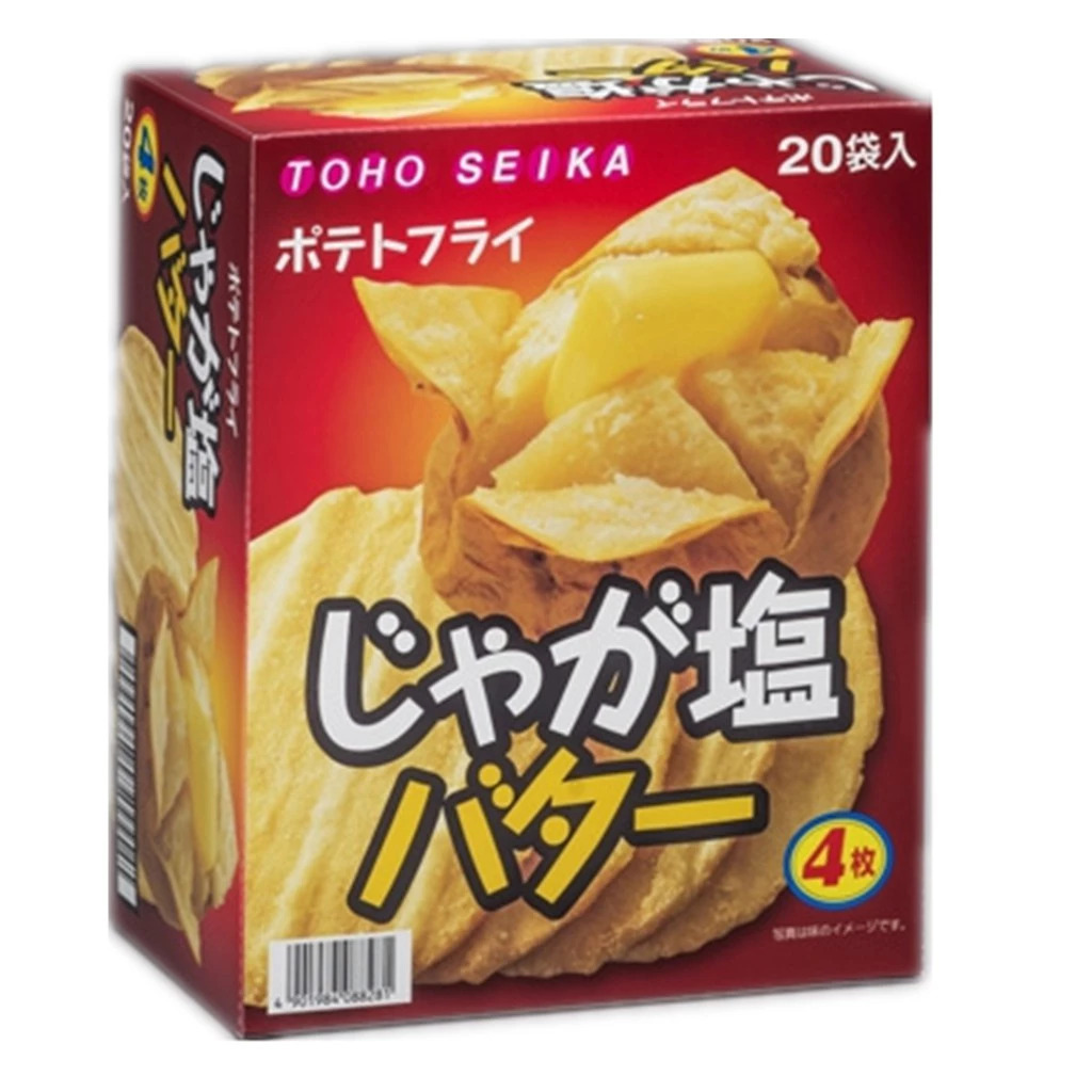 日本 東豐製菓 鹽奶油 炸雞風味 11g*20袋 盒裝