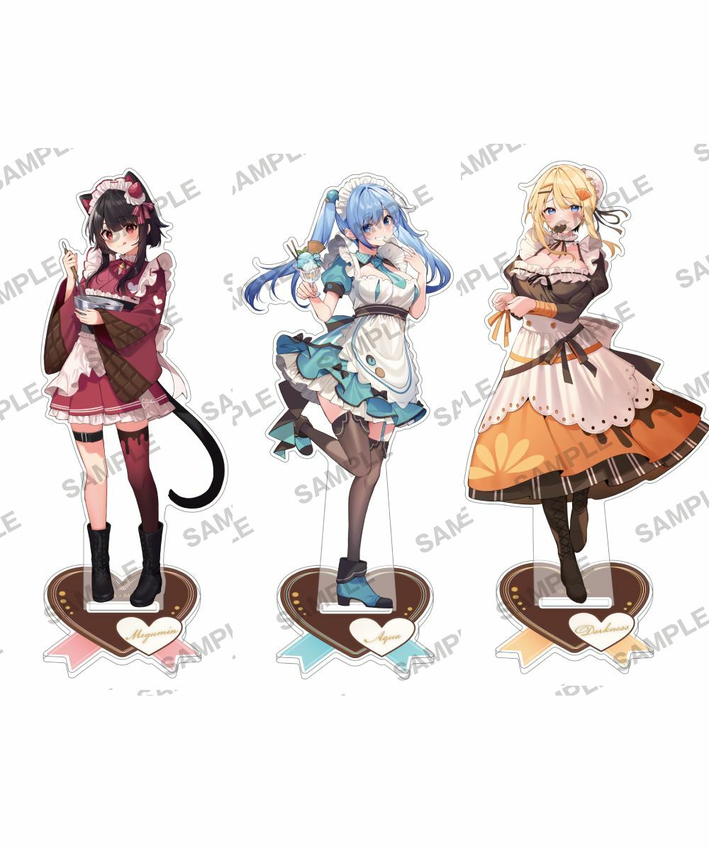 預購-『為美好的世界獻上祝福！』 Valentine Fair 全新繪製壓克力立牌 系列 【日本進口精品】