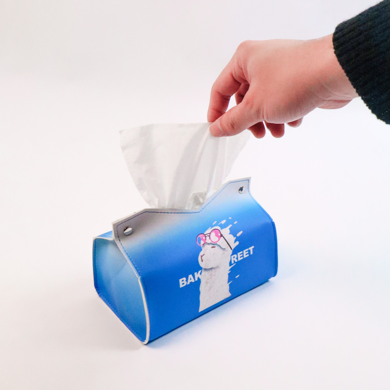 眼鏡羊駝面紙套