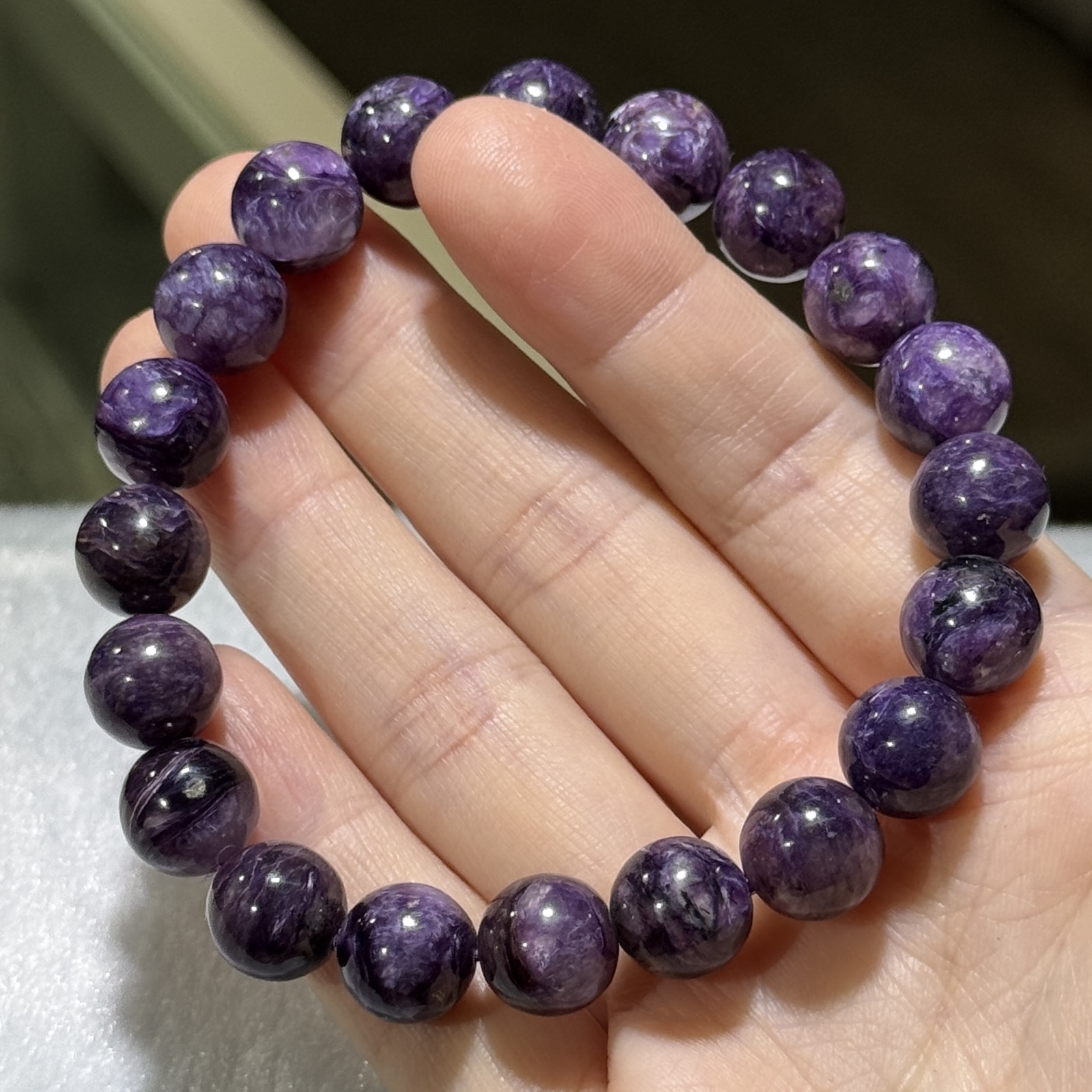 紫龍晶手串 10 mm +/-