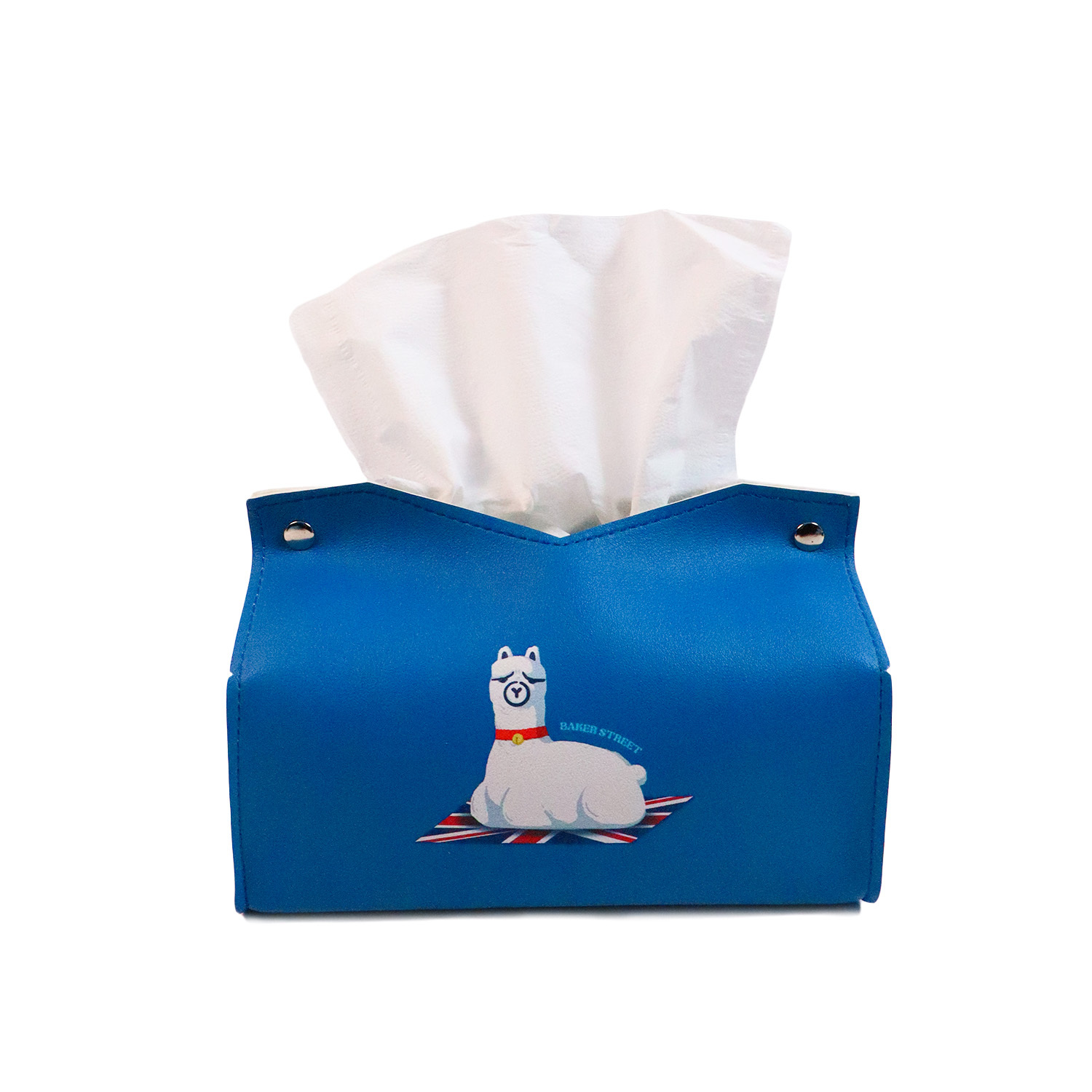 英倫趴趴羊駝面紙盒