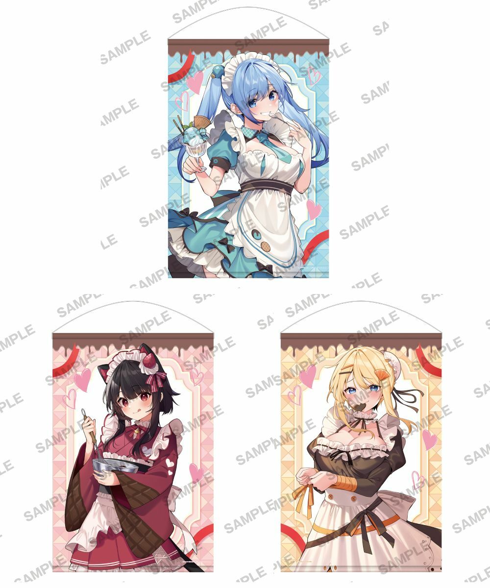 預購-『為美好的世界獻上祝福！』 Valentine Fair 全新繪製B2掛軸 系列 【日本進口精品】