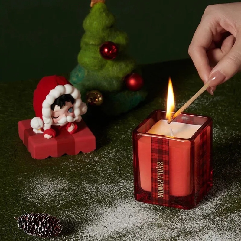 POP MART 泡泡瑪特 SKULLPANDA 許願時間到系列 香薰 香氛蠟燭 盲盒 共6款+1款隱藏版