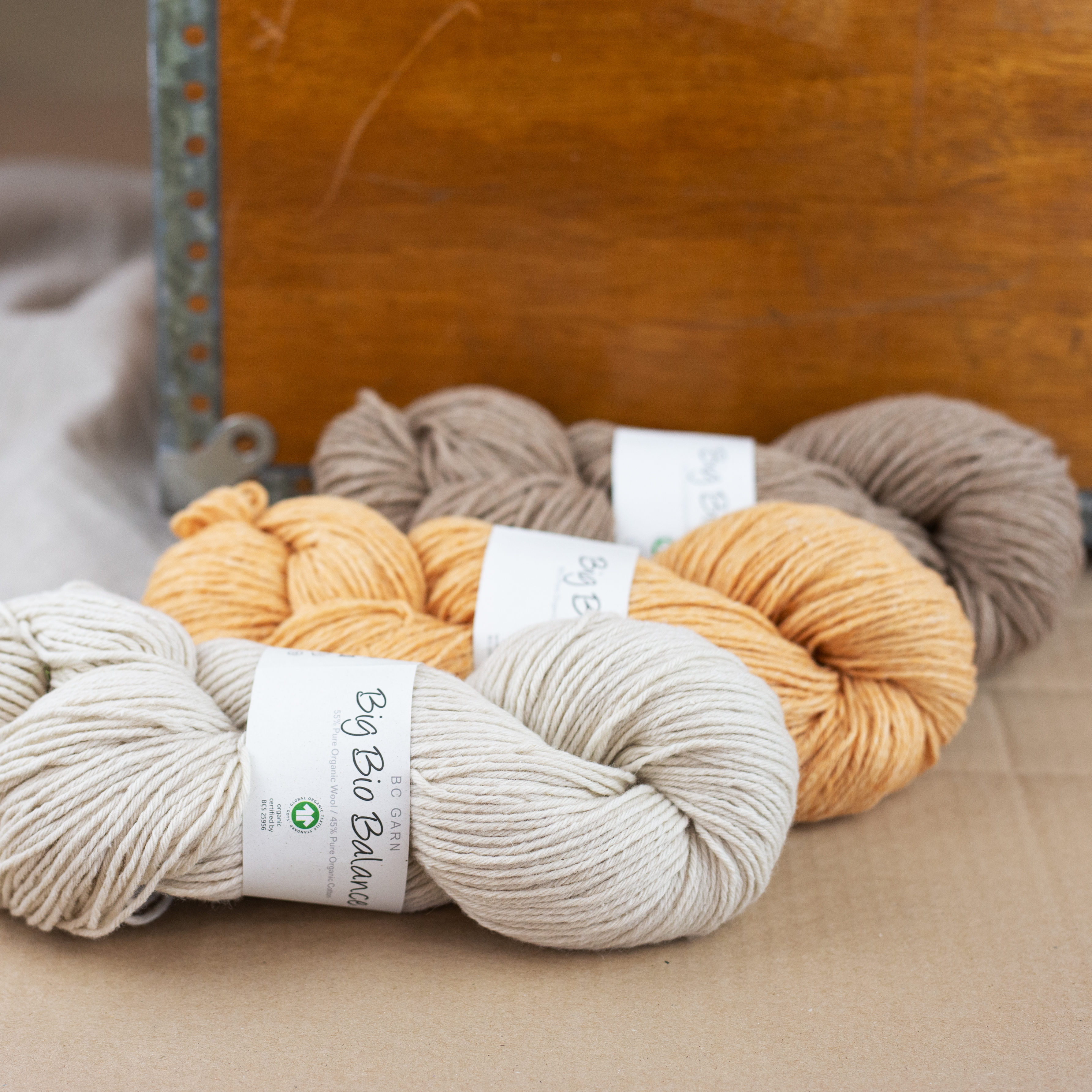 BC Garn - Big Bio Balance GOTS 有機平衡棉毛混紡毛線 100克裝