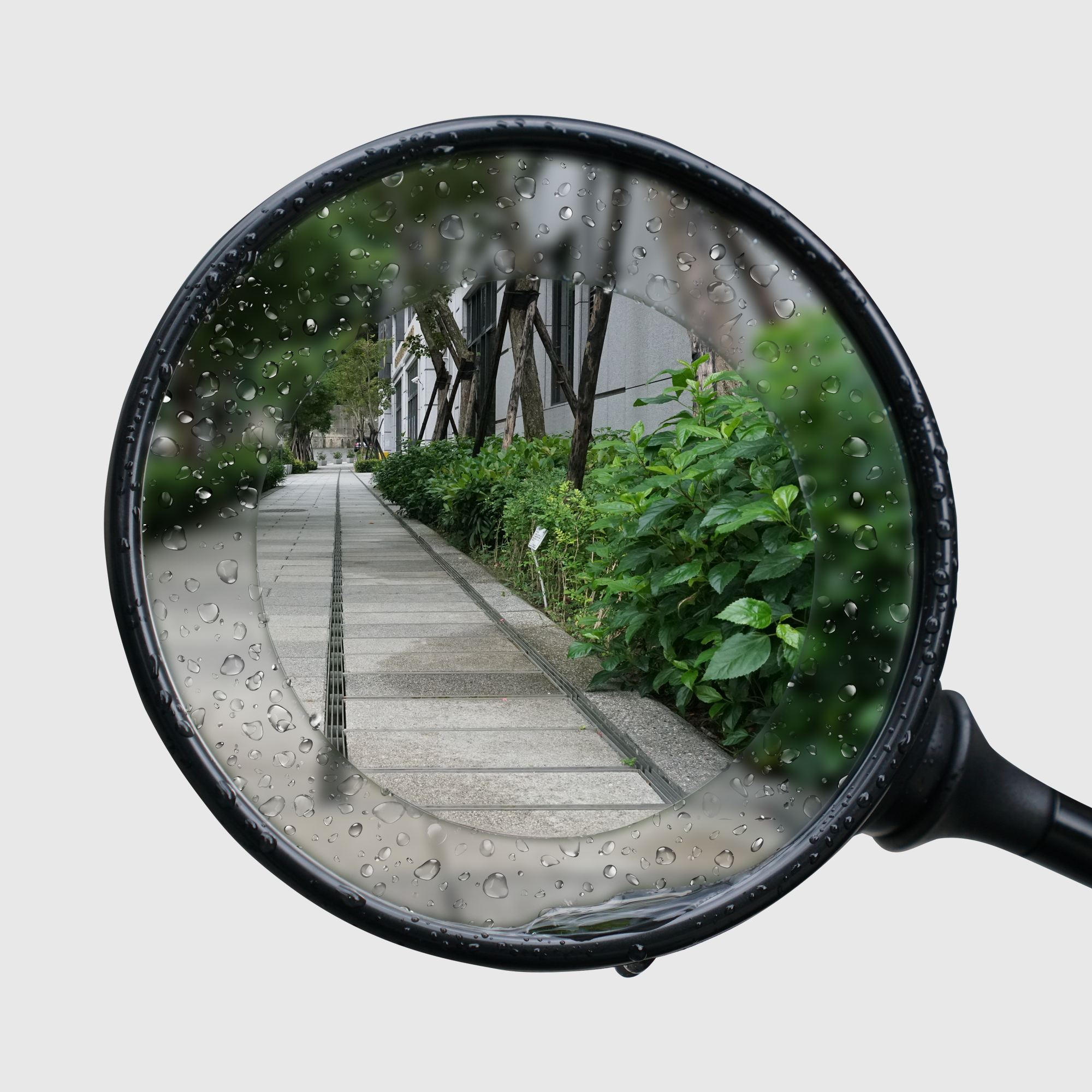 機車通用型配件｜後照鏡防雨膜/圓形方形皆可用