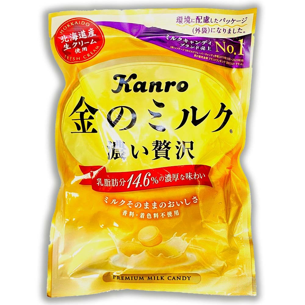 日本 KANRO 黃金牛奶糖 80g 北海道牛乳 金牌 甜食