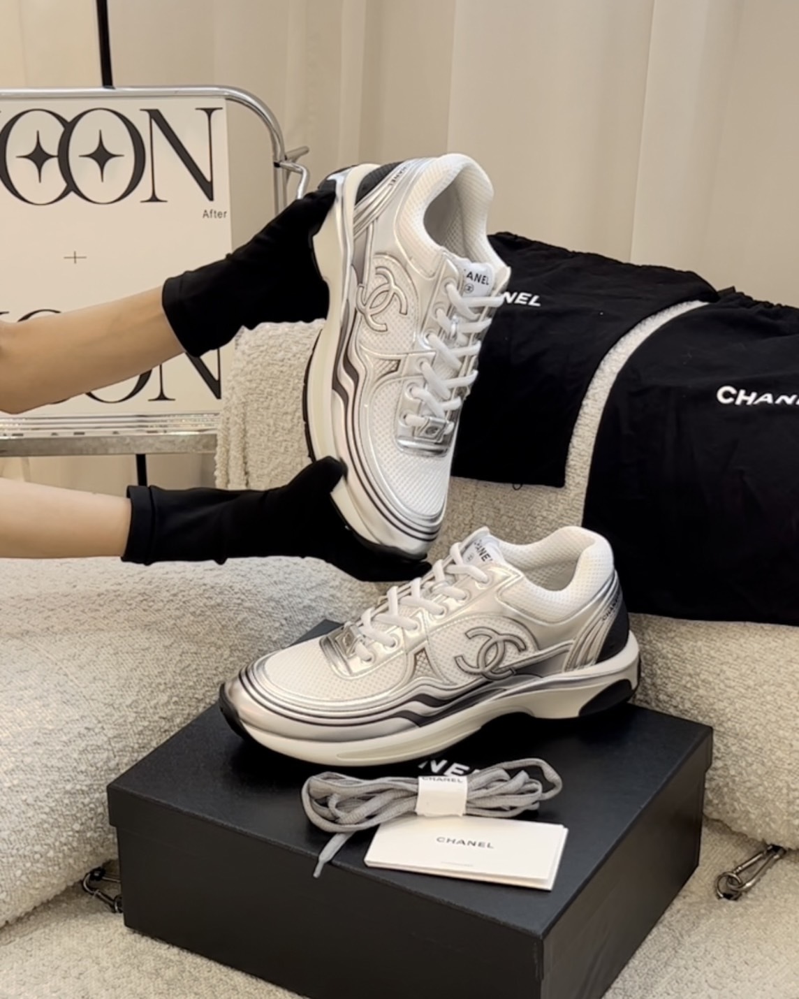 CHANEL｜銀角大王運動鞋 女款