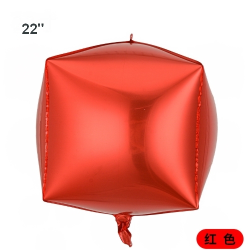 22吋 4D 方球 / 圓球 鋁膜氣球👉現貨