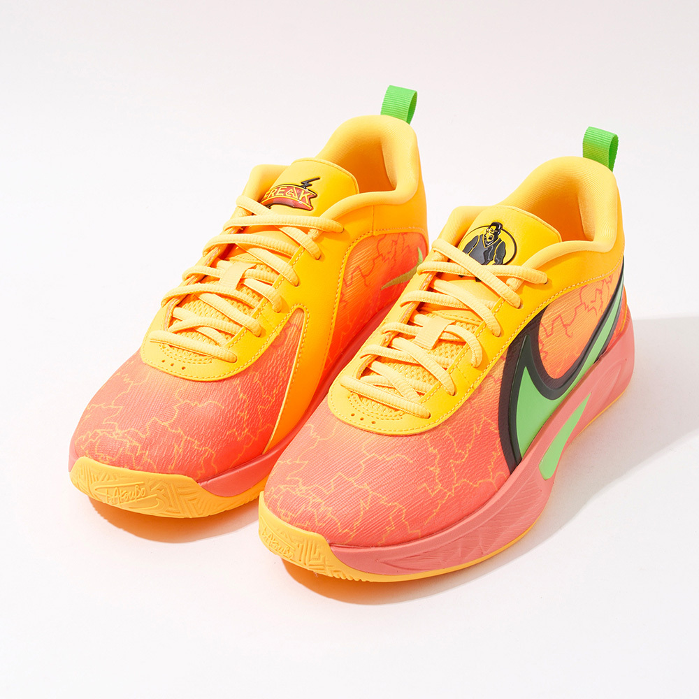 Nike Giannis Freak 6 大童 橘黃 運動 萬聖節 字母哥 希臘怪物 實戰 籃球鞋 FQ7378-601