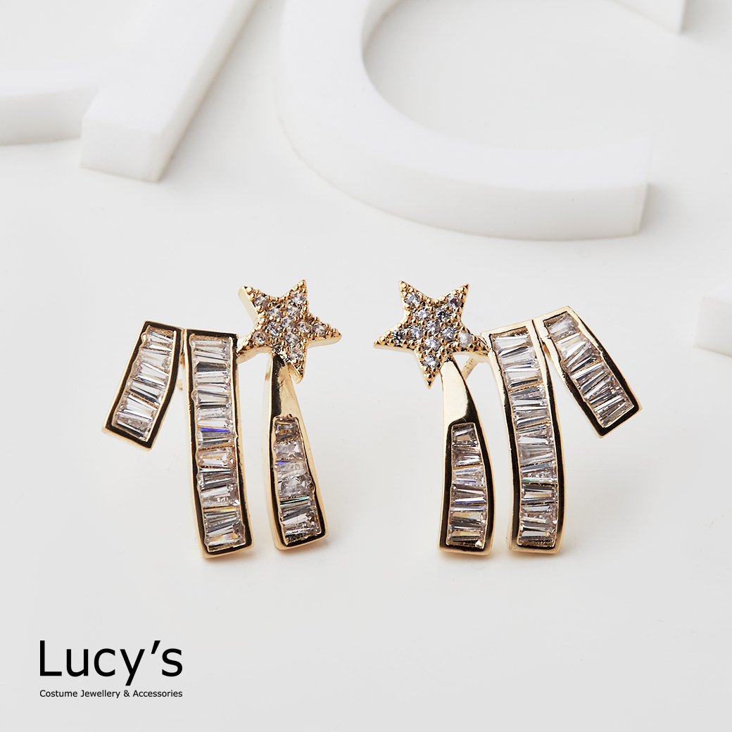 閃耀流星 耳環 (二色) (121287/121288)