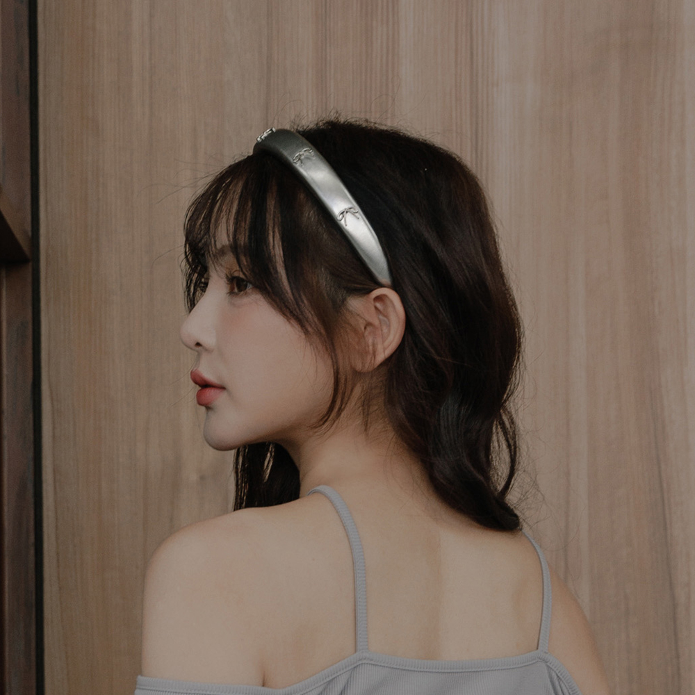 Three-dimensional bow-shaped headband, two-color simple for sale【07090381】in stock+pre-order