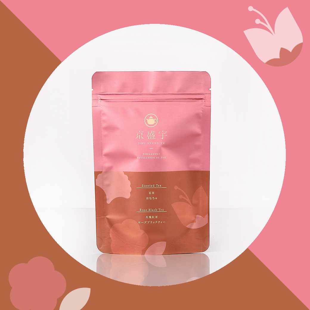 玫瑰紅茶-花茶｜10入原葉袋茶茶包