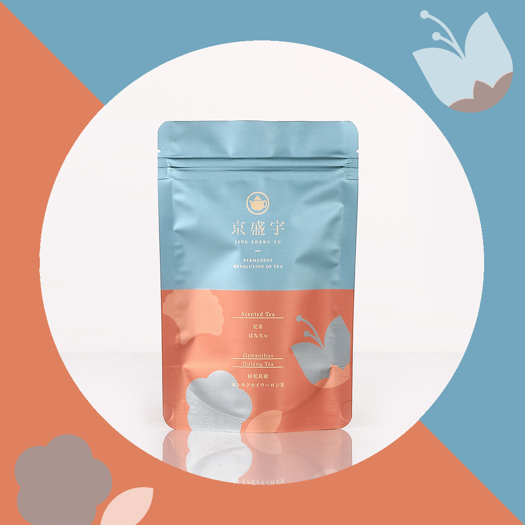 桂花烏龍茶(キンモクセイ烏龍茶)：無香料・無添加・天然薫香・厳選茶葉