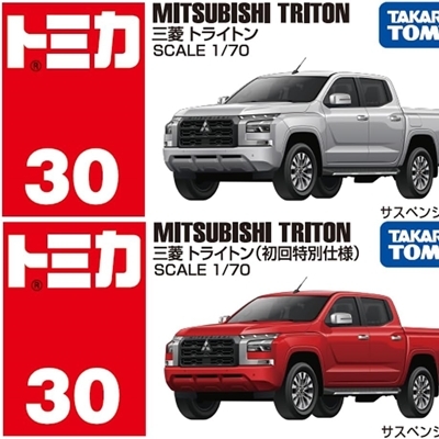 《 TAKARA TOMY 》 TOMICA No.030三菱Triton 初回+一般