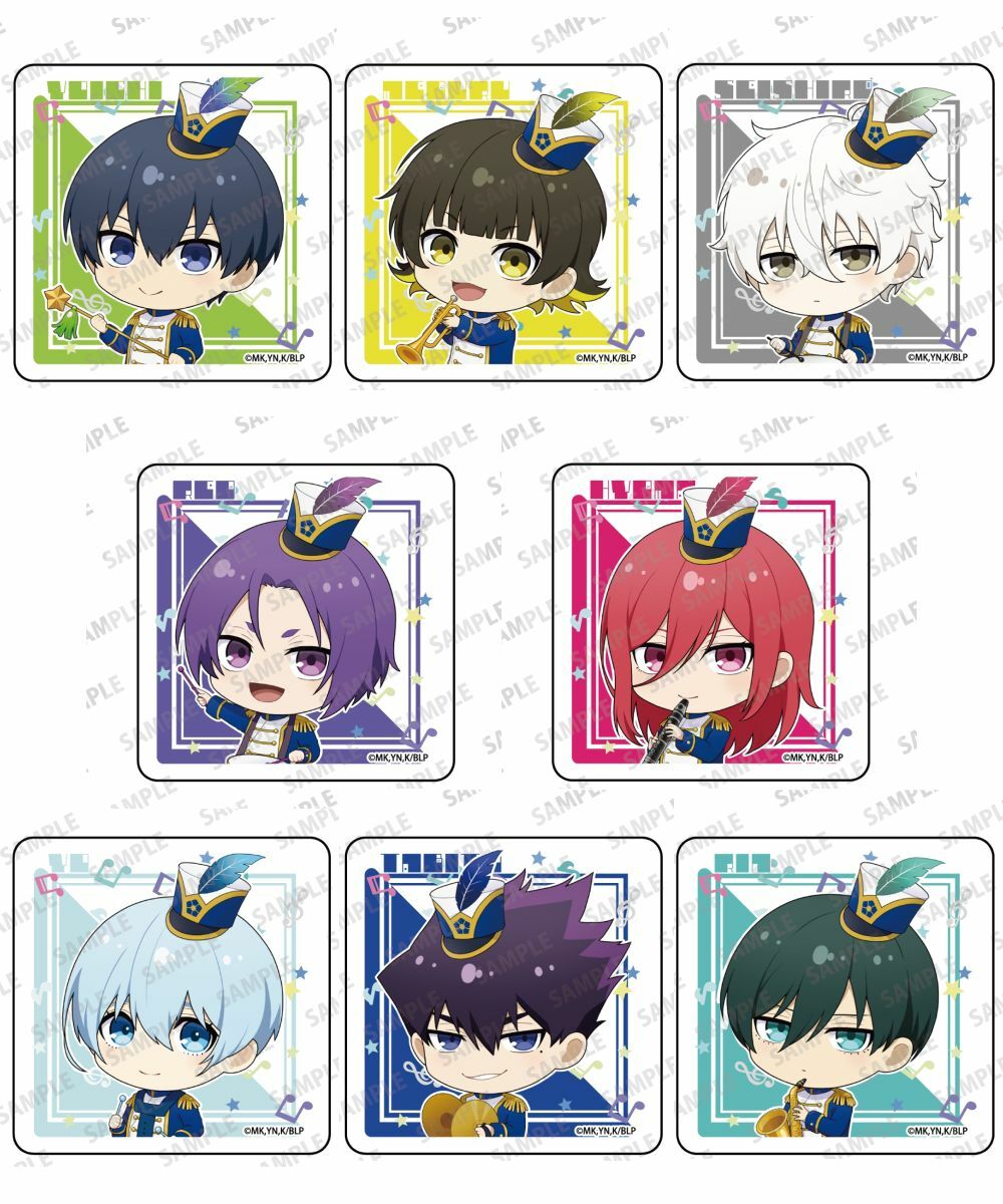 預購-動畫「藍色監獄」mini壓克力飾牌  樂儀隊 Ver. 系列 【日本進口精品】