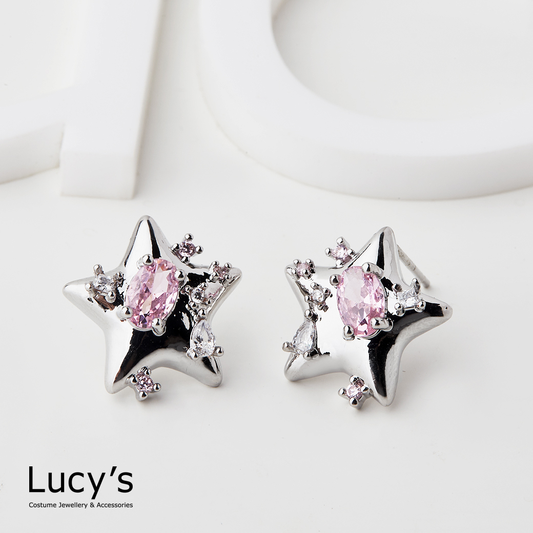 柔彩星辰光 耳環 (二色) (121162/121163)