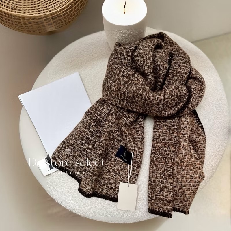 超親膚巴洛克織紋圍巾/四色