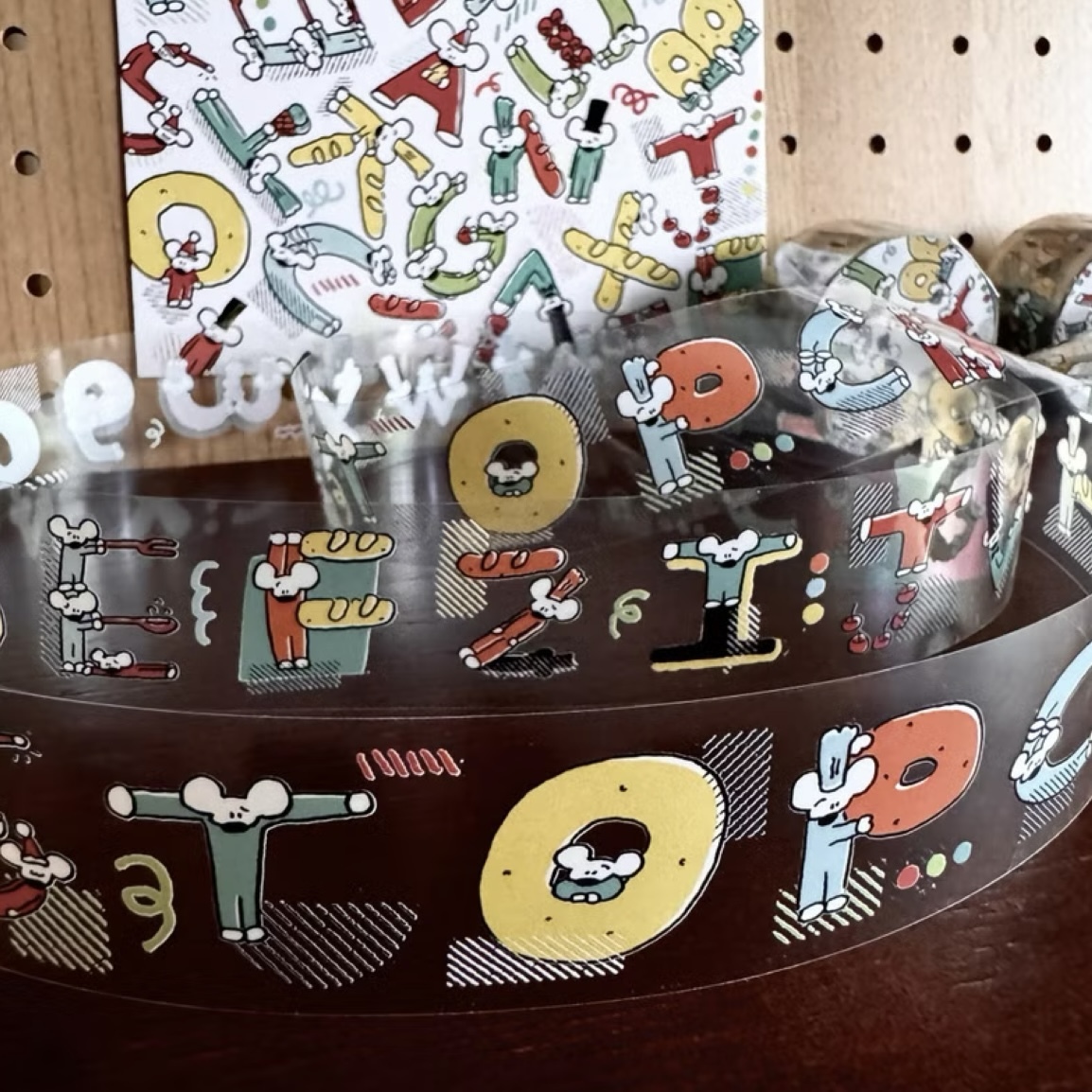 A to Z 小老鼠PET膠帶｜1991w2992