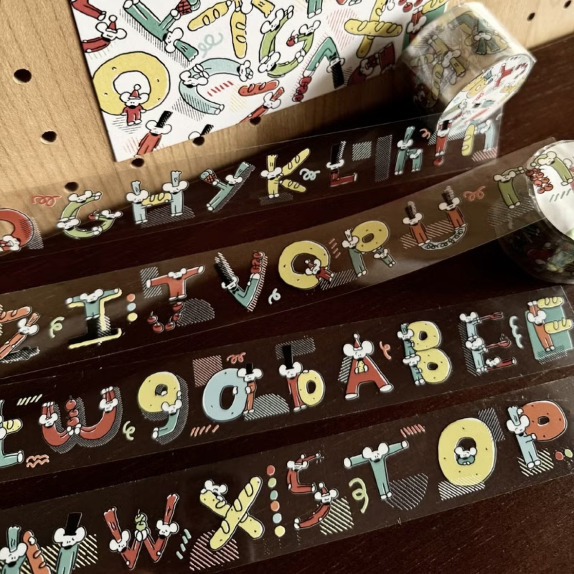 A to Z 小老鼠PET膠帶｜1991w2992