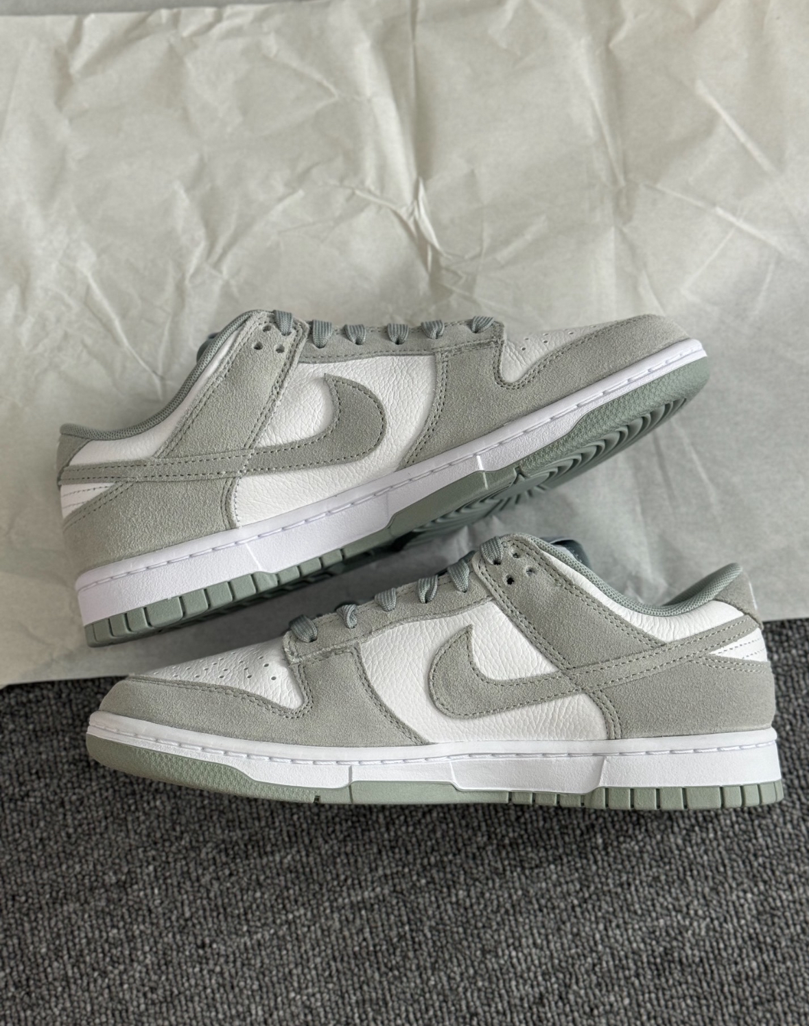 Nike Dunk Low 麂皮灰 灰白色 麂皮 FQ8249-101/預購