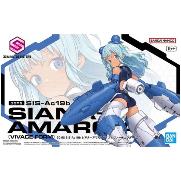 BANDAI 代理版 組裝模型 30MS 組裝少女輕作戰 SIS-Ac19b 席安娜 阿瑪希亞(迅捷裝)
