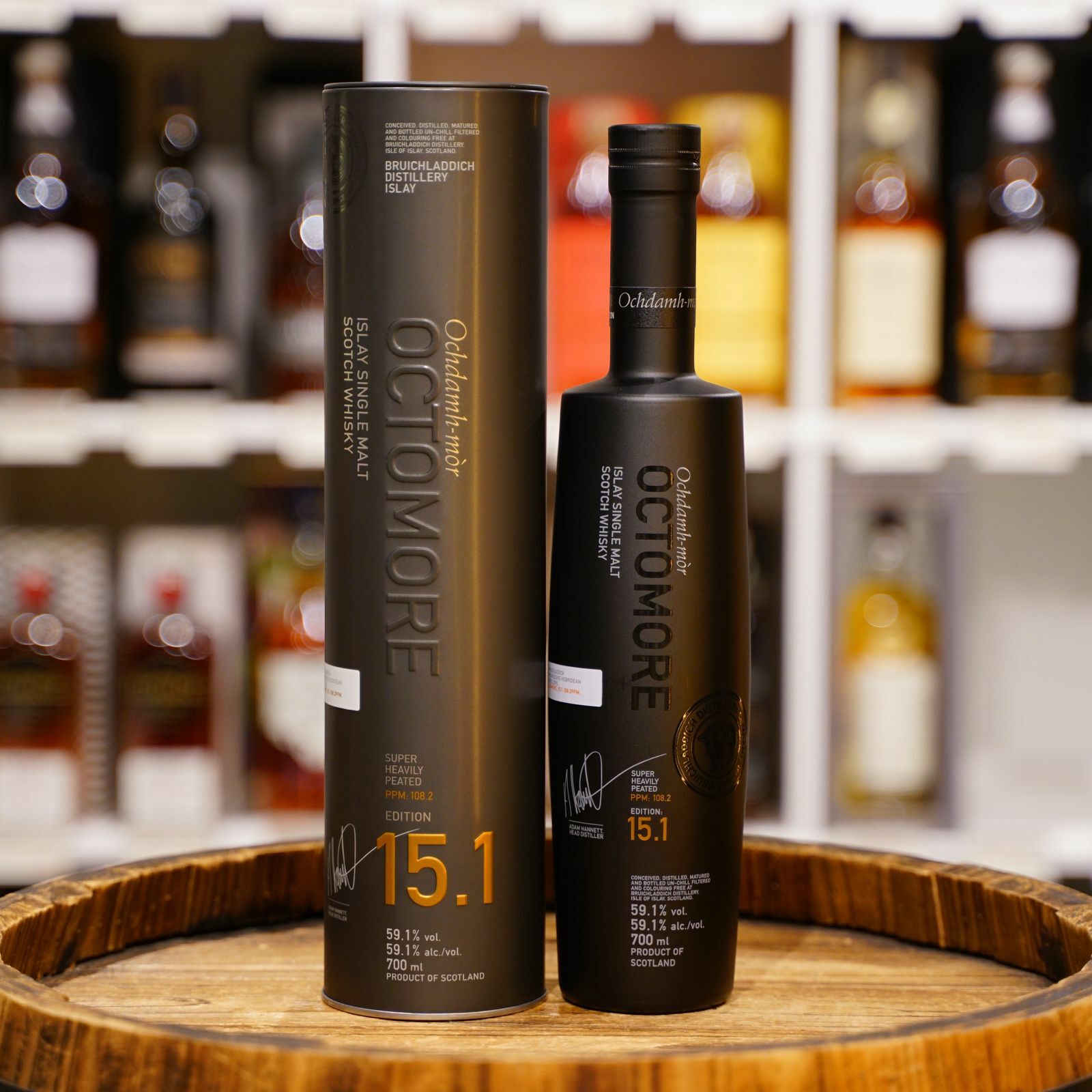 Bruichladdich Octomore Edition 15.1 Super Heavily Peated Single Malt Scotch Whisky