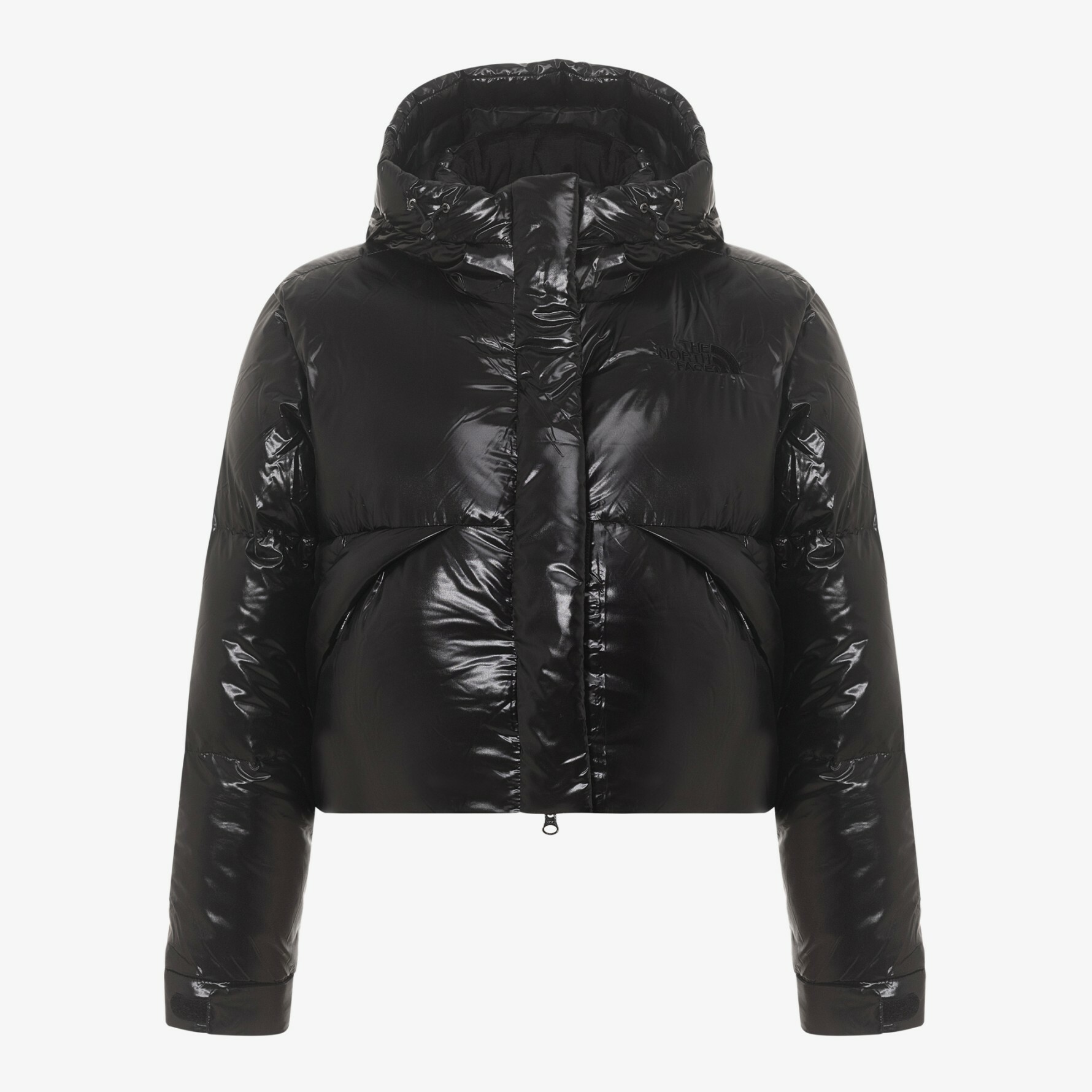 【代購】THE NORTH FACE 北臉 白標 女 GLOSSY ELBERON RDS 亮面 羽絨 外套 NJ1DQ81