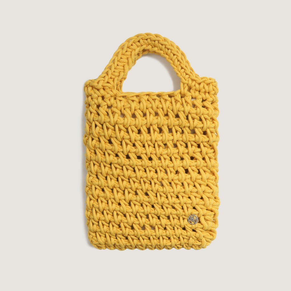[K] WHO.A.U SUMMER NET BAG,YELLOW, WHBGD2631A-30-YELLOW (KWAU1581)