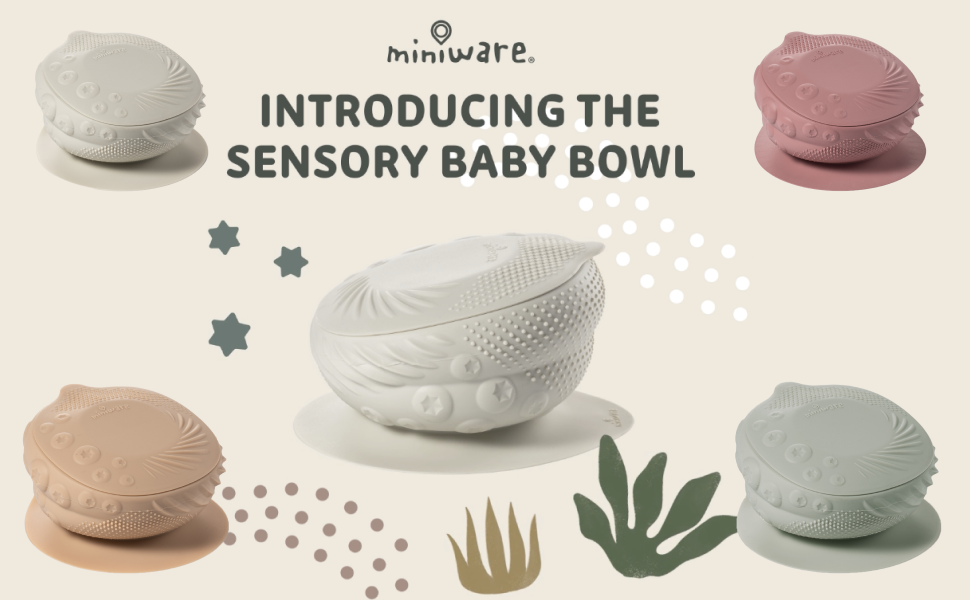Miniware Sensory Baby Bowl