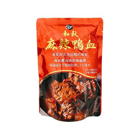 和秋-麻辣鴨血450g