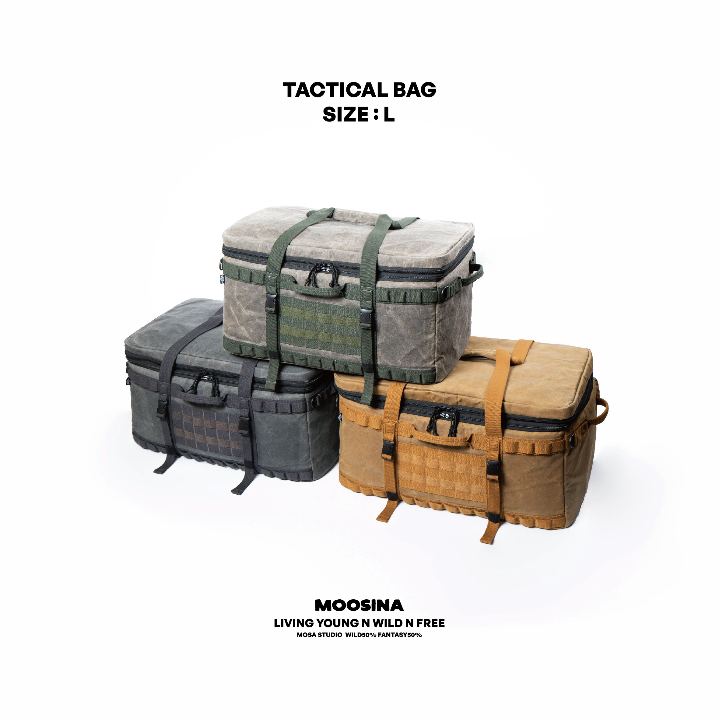 MOSA 油蠟戰術包 (尺寸: L)