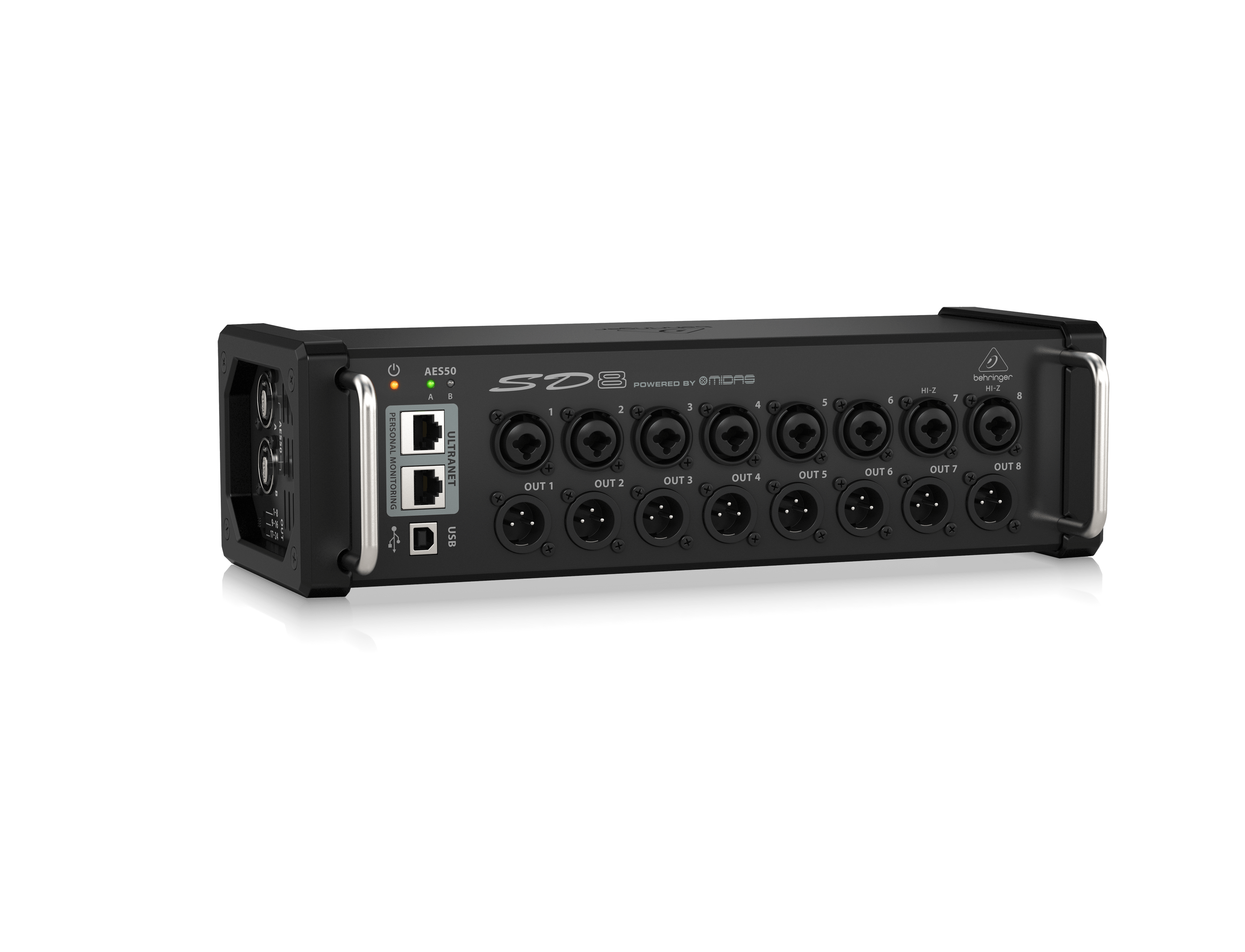 Behringer SD8 Stage Box XLR Midas Preamp