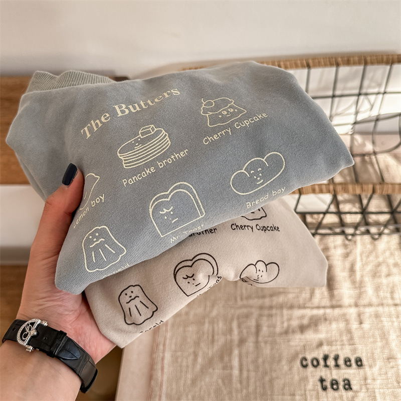 奶油點心 長袖上衣