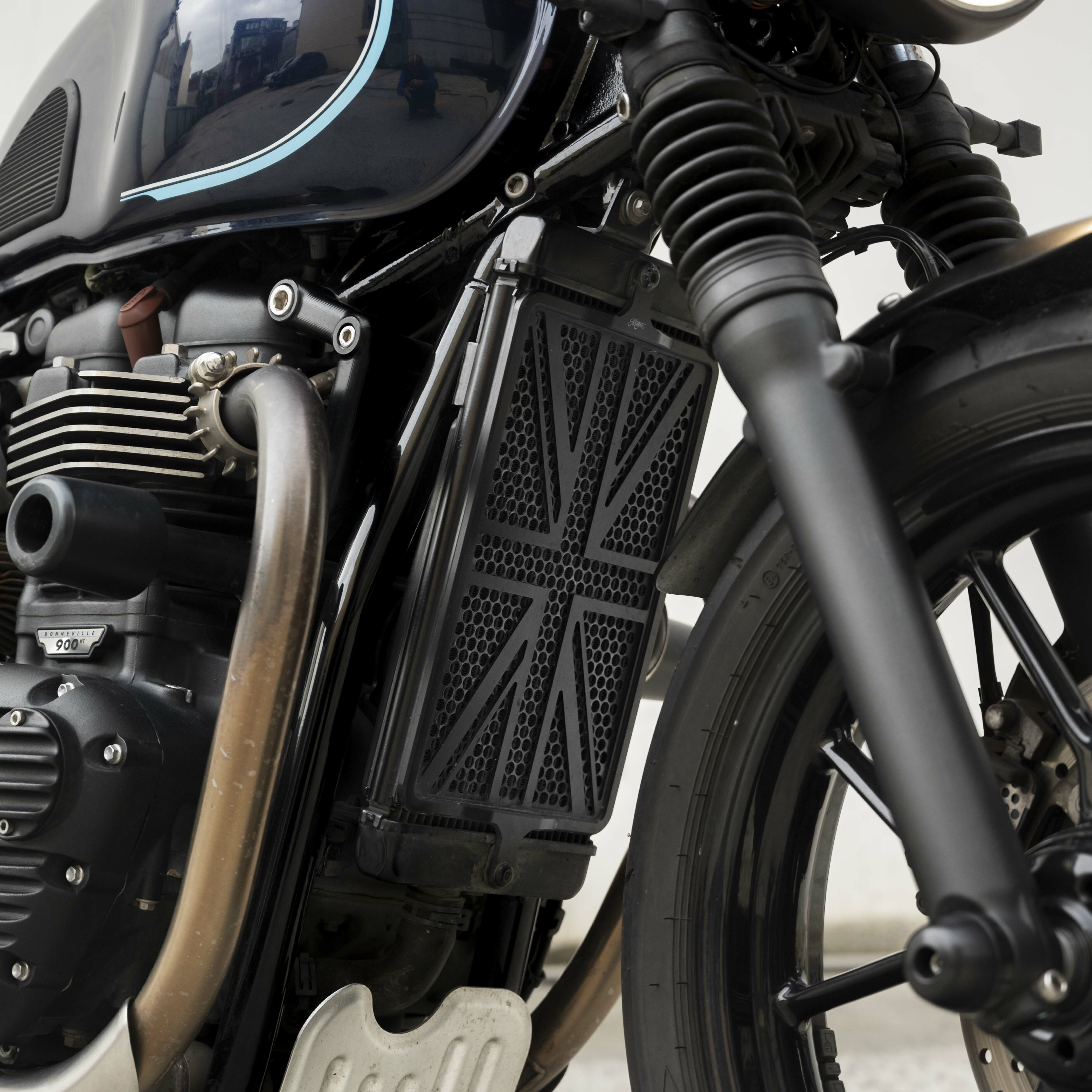 Motone 水冷凱旋專用 金屬 水箱護網