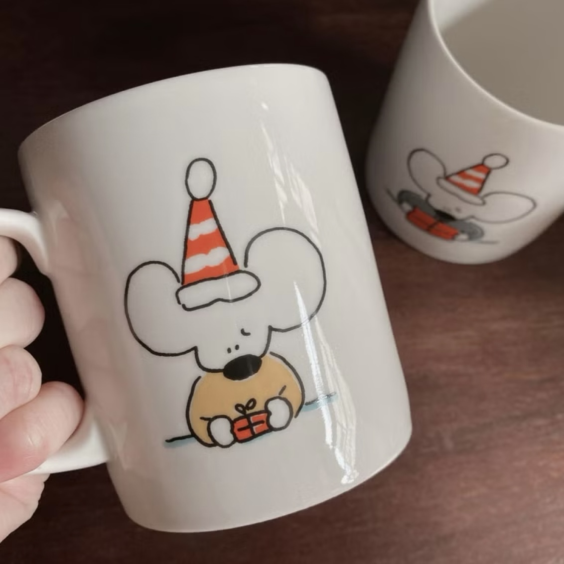 Gift_小老鼠 350ml陶瓷馬克杯｜ 1991w2992