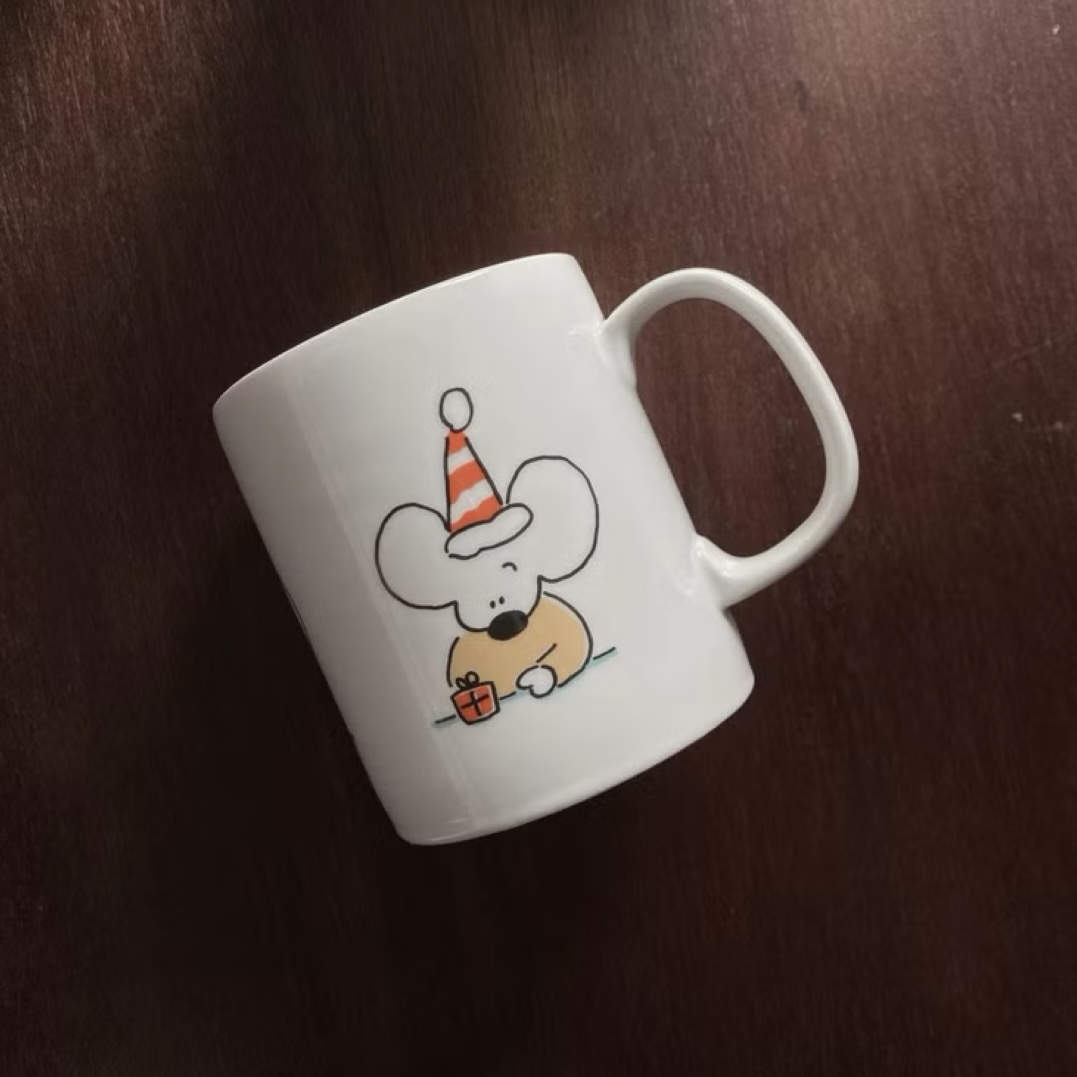 Gift_小老鼠 350ml陶瓷馬克杯｜ 1991w2992