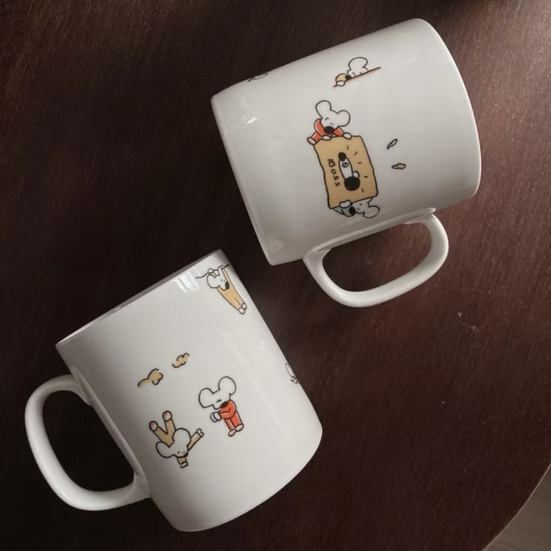 Boss_小老鼠 350ml陶瓷馬克杯｜ 1991w2992