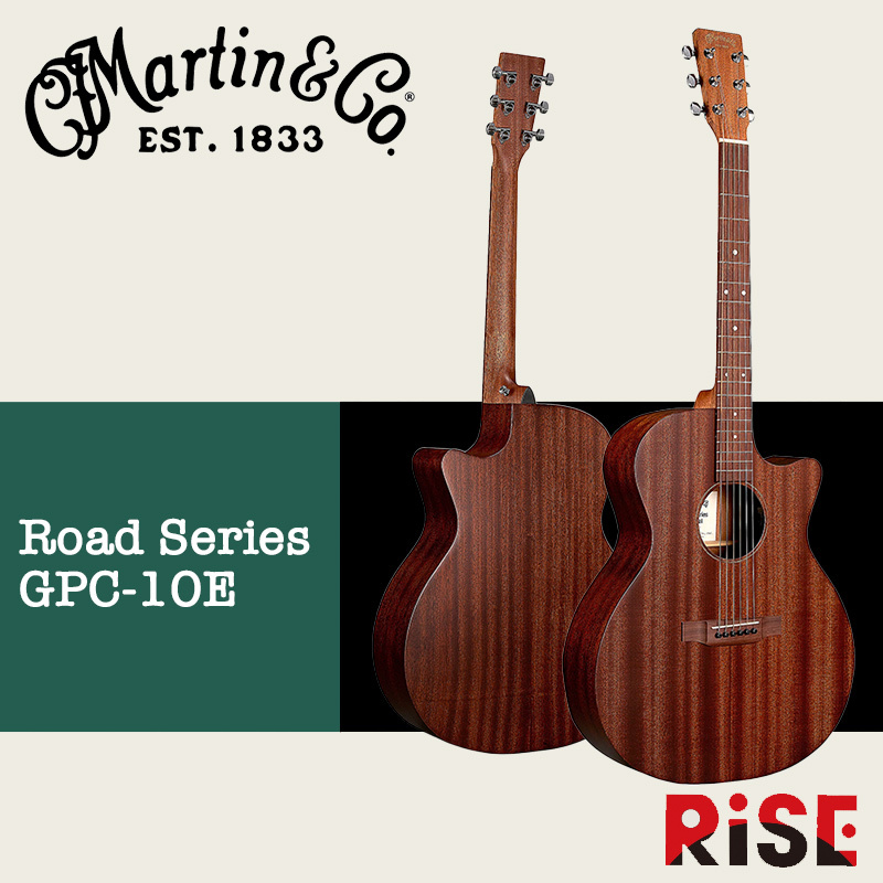 限定款 Martin GPC-10E Special 沙比利木 全單板 木吉他