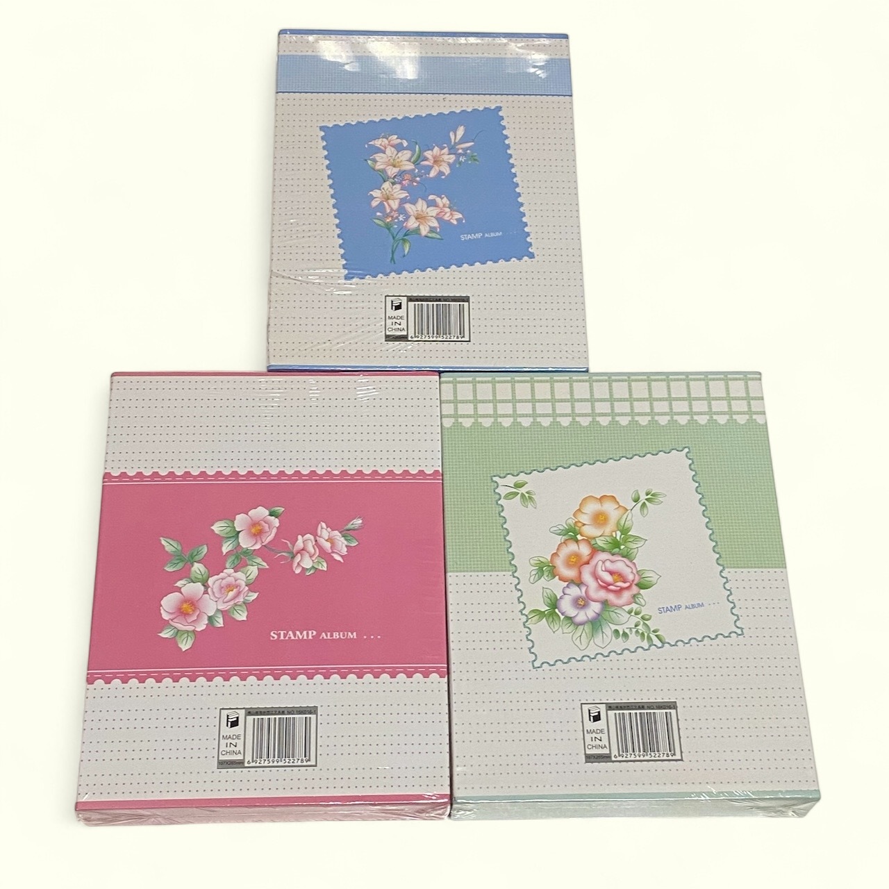 Floral Stamp Album (Available in 3 Colors) - $5 Off for Face-to-Face Transactions