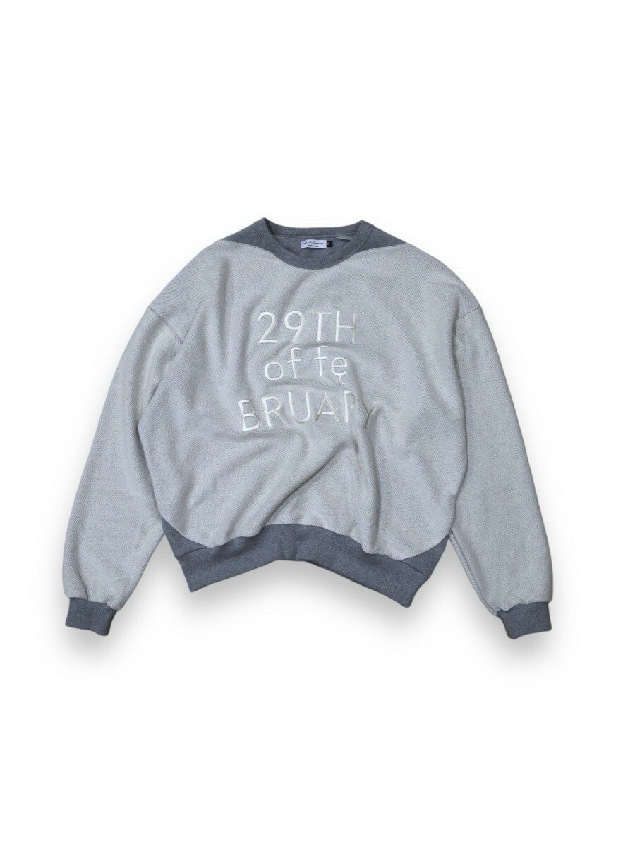 29offeb 24SS 345Triangle reversible sweatshirt