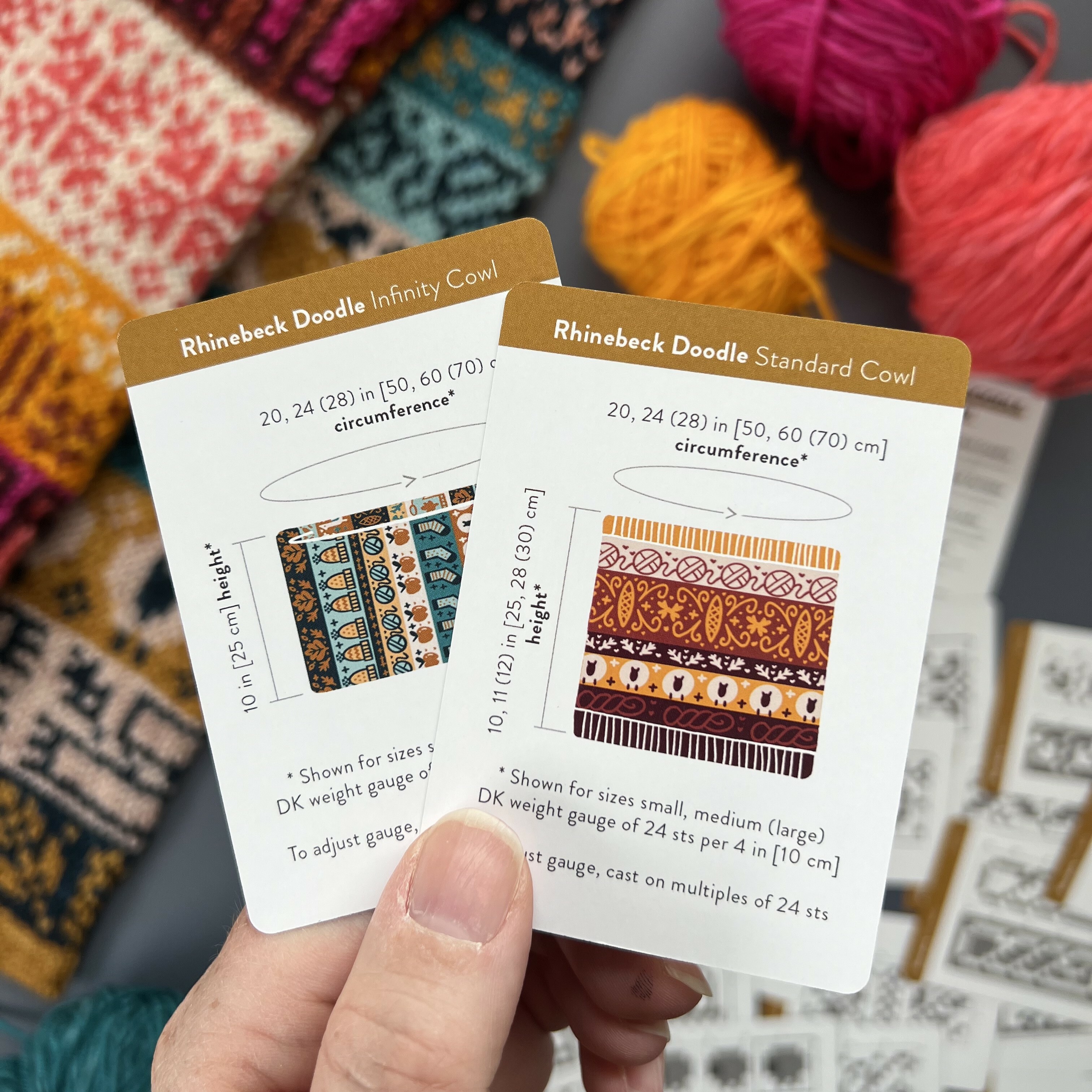 [Pacific Knit] Rhinebeck配色編織卡牌