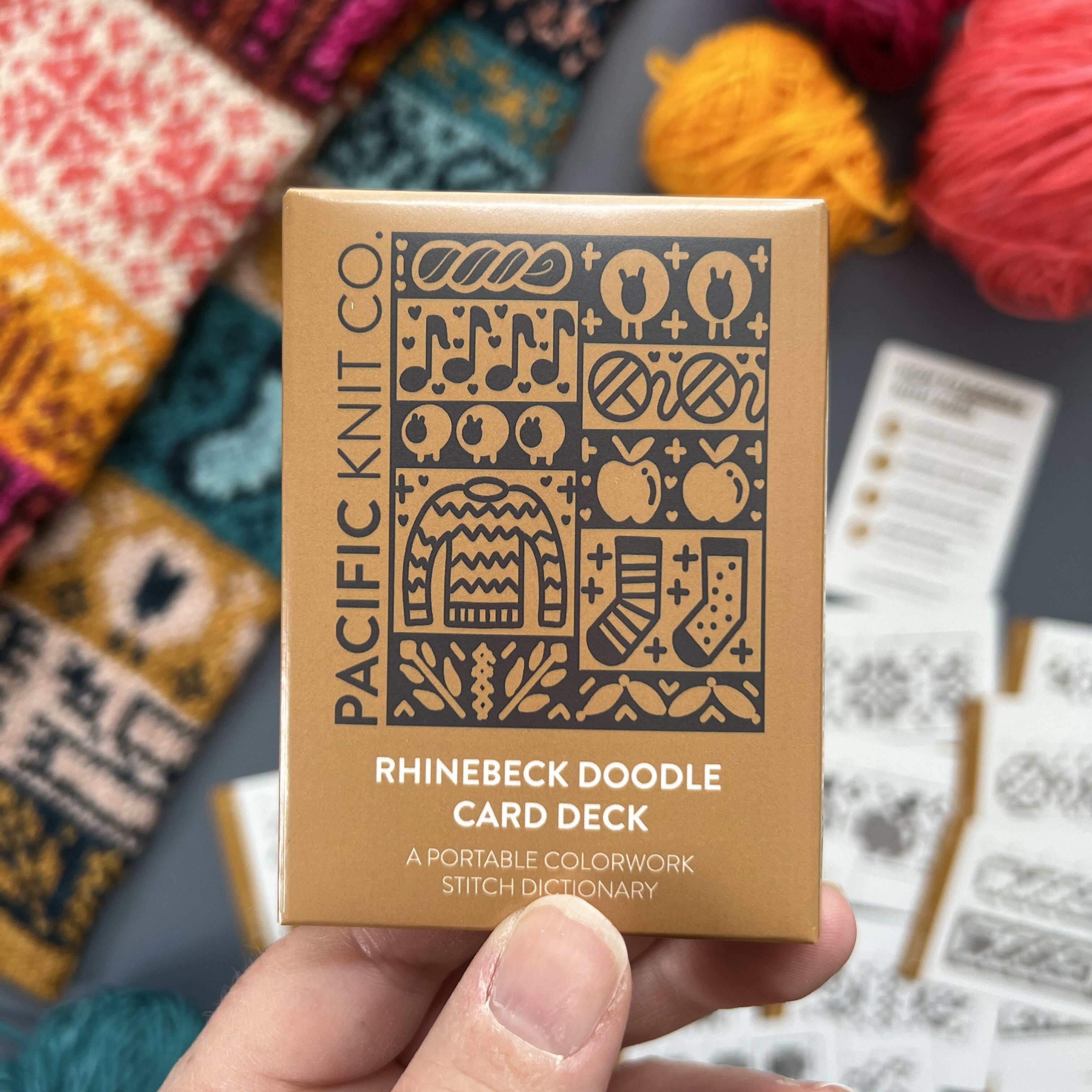 [Pacific Knit] Rhinebeck配色編織卡牌